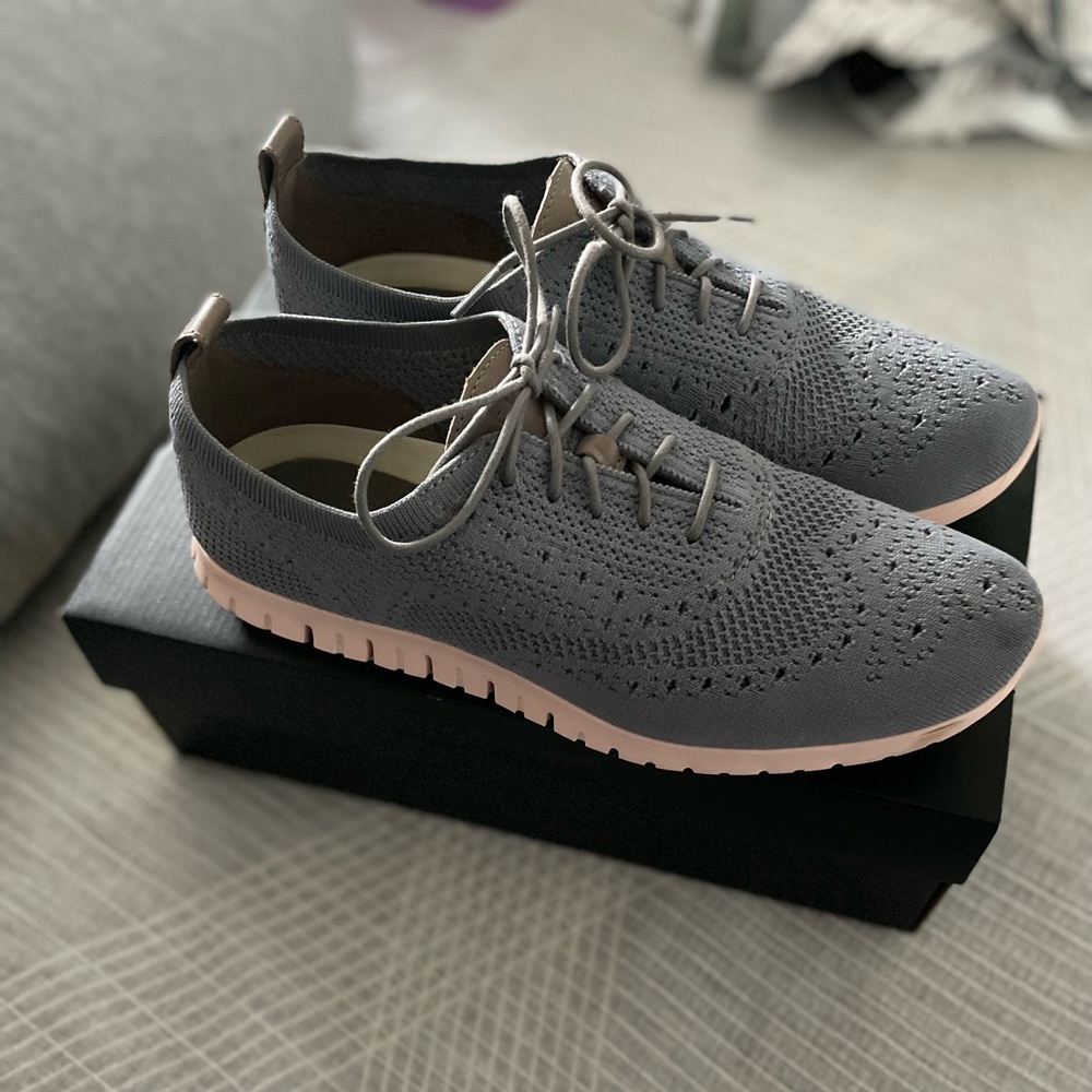 Cole Haan shoes, zerogrand Oxford grey, size 9,5, true to size.
